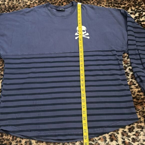 Spirit Jersey Soul Cycle London Blue Stripes Cross Bones Shirt - Picture 6 of 10